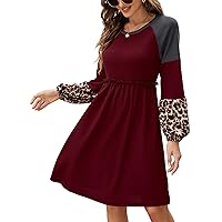 Womens Leopard Print Dress
