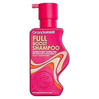 Grande Cosmetics Shampoo For Women, Cleanses, Exfoliates & Reduces Fallout For Fuller Looking Hair, Sulfate-Free