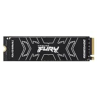 Kingston FURY Renegade 2TB PCIe Gen 4.0 NVMe M.2 Internal Gaming SSD | Up to 7300 MB/s | Graphene Heat Spreader | 3D TLC NAND | Works with PS5 | SFYRD/2000G, Solid State Drive