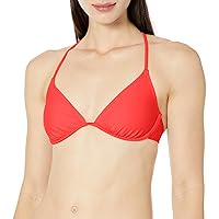 Body Glove Women's Standard Smoothies Patsy Solid Underwire Bikini Top Swimsuit with Adjustable 2-Way Back Detail