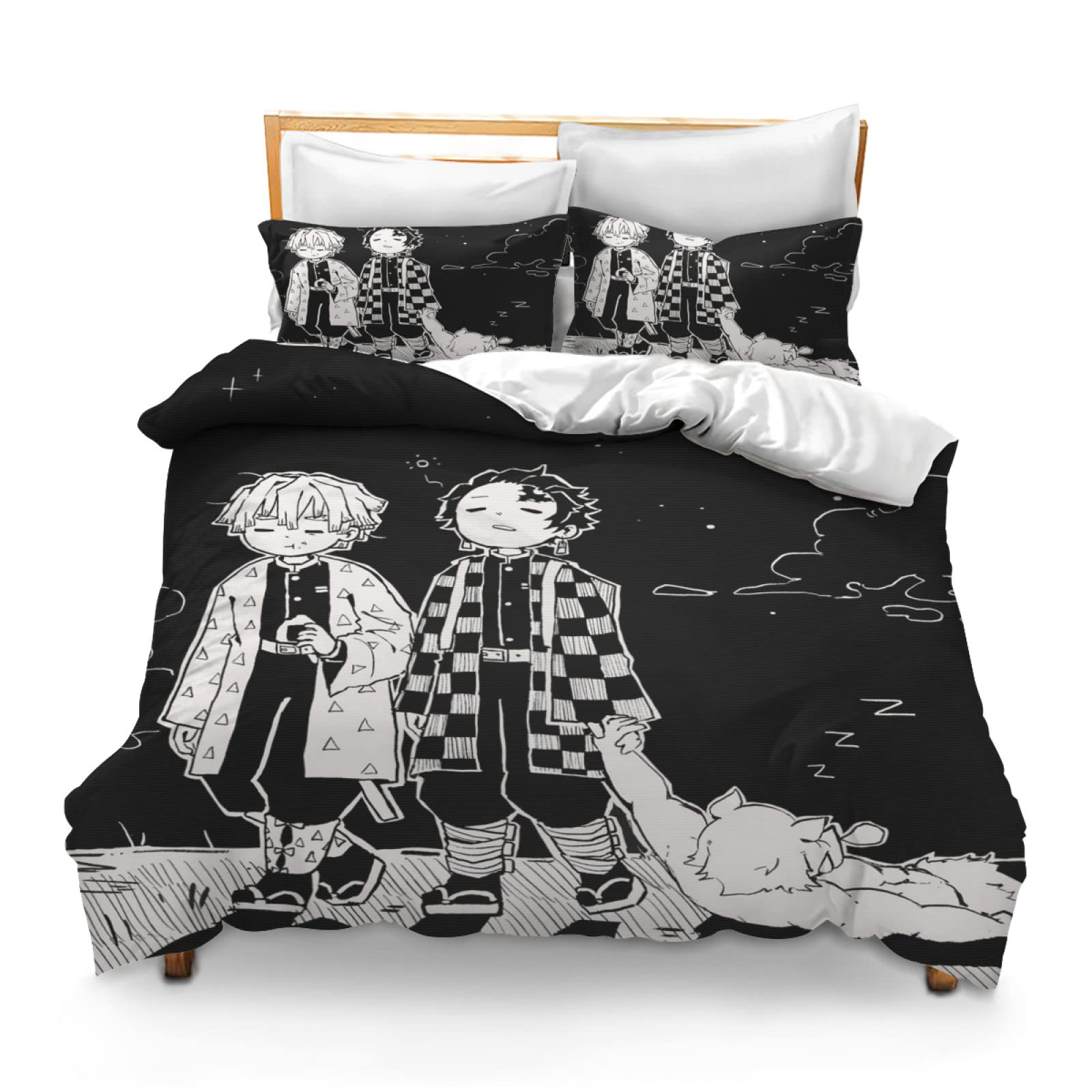 Hunter X Hunter Bedding Set 3d Anime Comforter Duvet Covers For Boy Adult  Bedclothes Luxury Kids Bed Linen No Sheet - Bedding Set - AliExpress