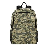 ALAZA Colorful Classic Camouflage Hiking Backpack Packable Lightweight Waterproof Dayback Foldable Shoulder Bag for Men Women Travel Camping Sports Outdoor