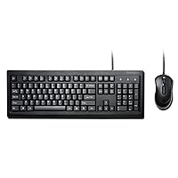 Kensington Mouse-in-a-Box and Keyboard Wired USB Desktop Set (K72436AM) (Renewed)