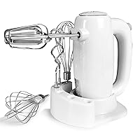 Hand Mixer Electric Kitchen Aid Mixer Handheld Mixer 5 Speed Cake Mixer for Baking Cake Egg Cream Food Beater Mashed Potatoes Eject Button 2 Whisks/2 Beaters/2 Dough Hooks