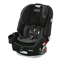 Grows4Me 4-in-1 Car Seat, Convertible Infant to Toddler Car Seat and Booster, West Point Design, for 10 Years of Safe, Comfortable Journeys