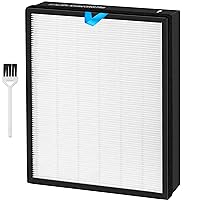 Vital 100s HEPA Replacement Filter Compatible with LEVOIT Vital 100S Air Pur-ifier 3-in-1 True HEPA High-Efficiency Activated Carbon Replace Part #Vital 100S-RF, 1 Pack