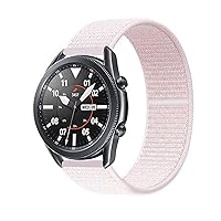 20 22mm Watch Band for Gear S3 Frontier Strap Watch 3 45mm 41mm 46 Active 2 44mm 40mm Nylon for Huawei Watch Gt2e/2 Strap 42 (Color : Pearl Pink 17, Size : 20mm)