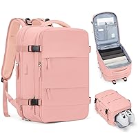 Casual Backpack Traveling Backpack, A-pink, Expandable, Travel Backpacks