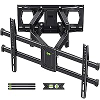 USX MOUNT Full Motion TV Mount for Most 37-82 Inch TV up to 132lbs, TV Wall Mount Articulating with Swivel, Tilt & Extension, Wall Mounts TV Bracket for VESA 600x400mm 400x300mm, 8-16