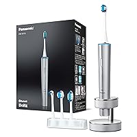 Panasonic EW-DT72-S Doltz Top Model Silver with Bluetooth Light Ring Function Electric Toothbrush AC100-240V Shipped from Japan Released in 2022