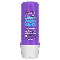 Aussie 3 Minute Miracle Moist Detangling Deep Conditioner Treatment with Avocado Oil, 8 fl oz, Paraben and Sulfate Free