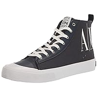 A｜X ARMANI EXCHANGE Men's Updated Icon Logo High-top Sneaker