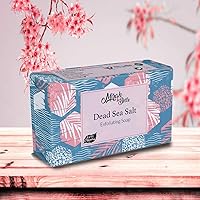 Mirah Belle - Dead Sea Salt Exfoliating Soap - Handmade, Cruelty Free - Exfoliation and Dead Skin Removal - 125 gms