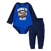 Nike Baby Boys Born to Play Football Bodysuit & Pants 2 Piece Set