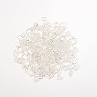 Clear Quartz Crystal Chips Bags - Undrilled Clear Quartz Gemstone Chips - Clear Quartz Crystal - Healing Crystals Chips Bulk - Crystal Gemstones for Crafts - American Seller (1 OZ)