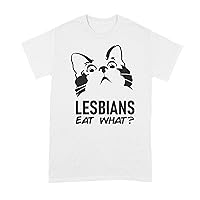 Lesbians Eat What Shirt Funny Lesbian Shirts LGBTQ Tshirt