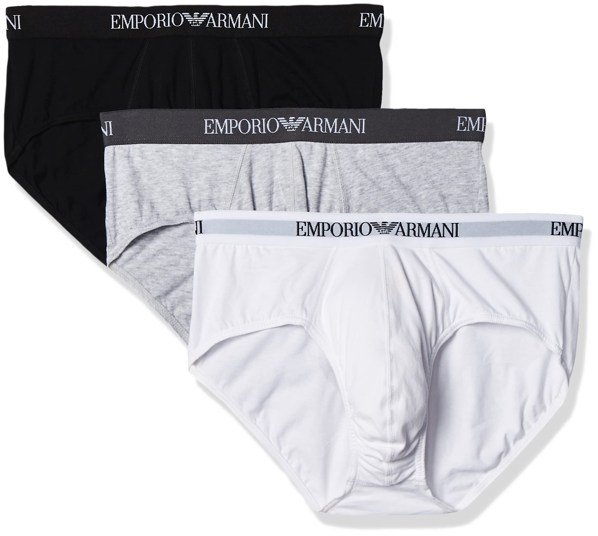 Mua Emporio Armani Pure Cotton Men's 3 Pack Brief Underwear trên Amazon Mỹ  chính hãng 2023 | Giaonhan247