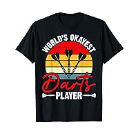 Retro World’s Okayest Darts Player T-Shirt