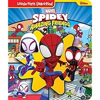 Disney Junior Marvel Spidey and His Amazing Friends: Little First Look and Find Disney Junior Marvel Spidey and His Amazing Friends: Little First Look and Find Board book Hardcover