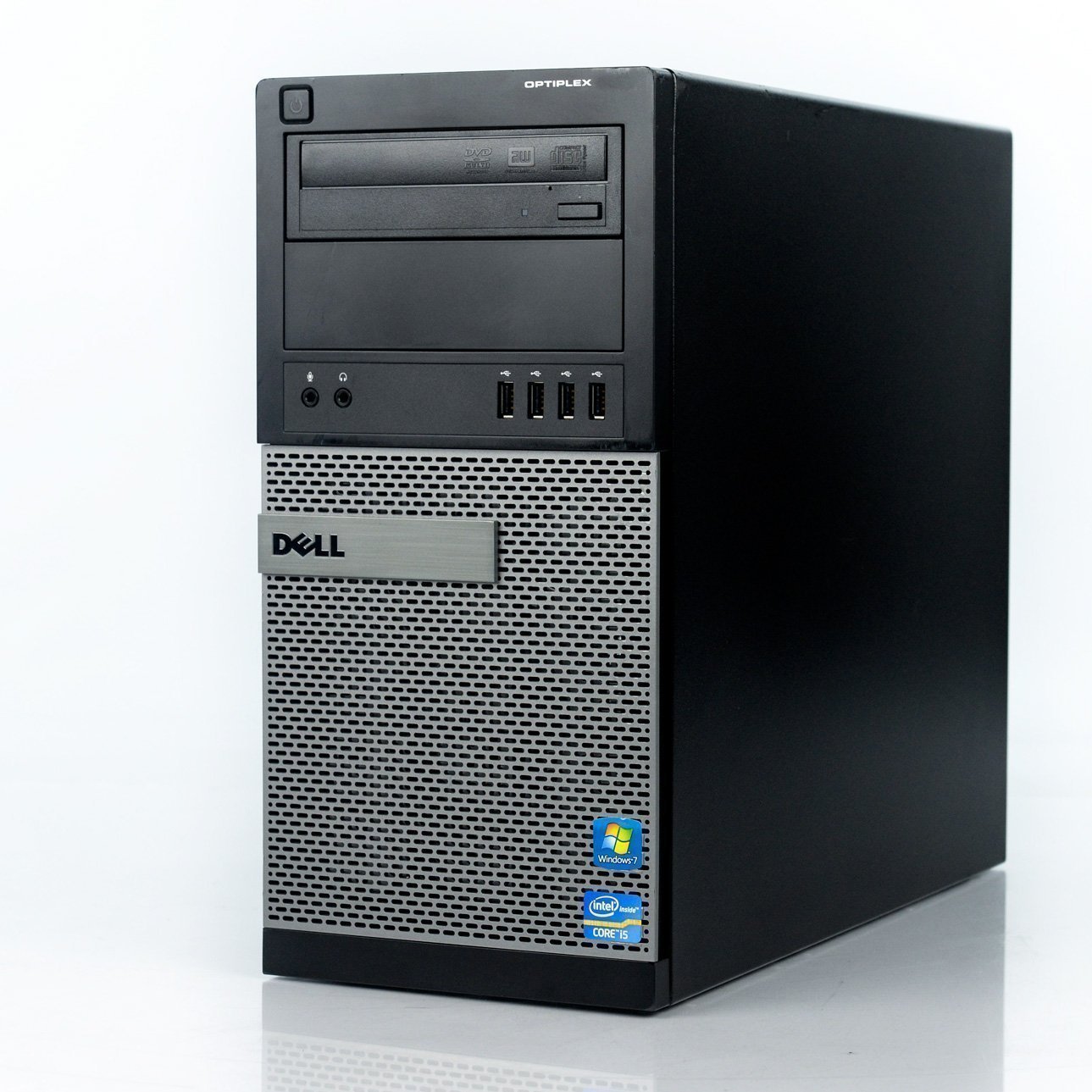 Dell Optiplex 790 Tower Desktop (Intel Quad Core i5 3.10GHz, AMD Radeon 1GB Graphics Card, 8GB RAM, 120GB SSD, 500GB HDD, Windows 10 Professional, ...