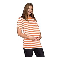 Juno Orange and White Pregnant Impersonation Adult Costume T-Shirt