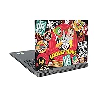 Head Case Designs Officially Licensed Looney Tunes Sticker Collage Graphics and Characters Vinyl Sticker Skin Decal Cover Compatible with Dell Inspiron 15 7000 P65F