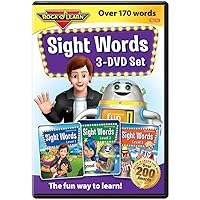 RL-316 Sight Words 3-DVD Set by : Over 170+ words includes all pre-primer, primer, and first grade Dolche words plus many Fry words