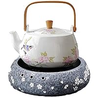 Kettles,2L New Ceramic Hot Water Bottle Low Noise Intelligent Power off Intelligent Insulation Quick Brew Tea, Coffeehome Soup, Office Home/Pink/a