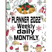 2022 Planner monthly weekly daily 8.5x11: Monthly Calendar Planner for Work or Personal Use - 24 Months Agenda Schedule Organizer ... Dates | Jan 2022 ... Organizer Notebook Gift (Italian Edition)