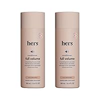 Hers Full Volume Conditioner 2 Pack - Volumizing Conditioner for Women - Citrus Spice - Women's Natural Conditioner - Moisturizes, Adds Shine & Bounce - 2 x 6.4 fl oz Bottles
