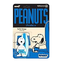 Super7 Peanuts Surfer Snoopy 3.75 in Reaction Figure