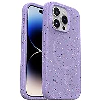 OtterBox iPhone 14 Pro Sustainable Series Case with MagSafe - Mardi GRAS (Purple), Shockproof, Drop Proof, Ultra-Slim, Protective Case