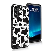 for Galaxy S21 FE Case,2 in 1 Heavy Duty Shockproof Full Body Rugged Hard PC+Soft Silicone Drop Protective Cover Phone Case for Samsung Galaxy S21 FE 5G,Cow Print