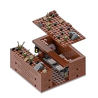 WW2 Medical Point Military Building Block Set(237PCS).Suitable for Children's Military Block Creations.
