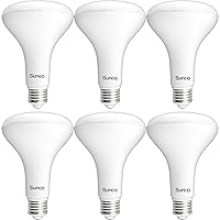 BR30 LED Bulbs 1600 Lumens, Indoor Flood Lights 16W Equivalent 100W, 4000K Cool White, E26 Base, Interior Dimmable Recessed Can Light Bulbs - UL Listed 6 Pack