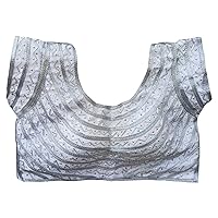 Indian Readymade Sari Blouse Ethnic Crop Top Heavy Beaded Party Choli