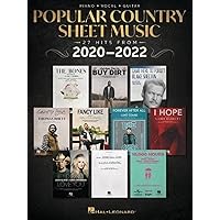 Popular Country Sheet Music: 27 Hits from 2020-2022 Arranged for Piano/Vocal/Guitar Popular Country Sheet Music: 27 Hits from 2020-2022 Arranged for Piano/Vocal/Guitar Paperback Kindle