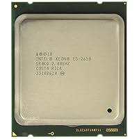 Intel Xeon Eight-Core E5-2650 2.0GHz 8.0GT/s 20MB LGA2011 Processor without Fan, Retail BX80621E52650