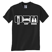 EAT Sleep Boxing Black T Shirt