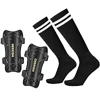 Soccer Shin Guards for Youth Kids Toddler, Protective Soccer Shin Pads & Sleeves Equipment - Football Gear for 3 5 4-6 7-9 10-12 Years Old Children Teens Boys Girls