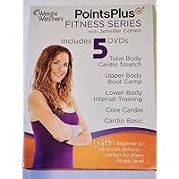 Weight Watchers Points Plus Fitness Series 5 DVD Set