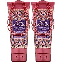 Tesori d'Oriente Persian Dream Shower Cream 8.45fl.oz, 250ml, Pack of 2