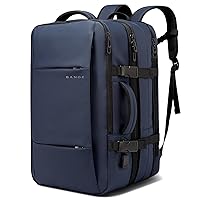 BANGE 45L Travel Backpack, Expandable Backpacks,Traveling Business Backpack For 17.3” Laptop,Airport Suitcase Backpack For Men