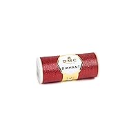 DMC Diamant Metallic Needlework Thread, 38.2-Yard, Red Ruby