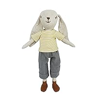 MON AMI Baxtor The Bunny Stuffed Animal Doll – 15”, Rabbit Plush Animal Doll, Use as Toy or Room Decor, Easter Gift for Kids of All Ages