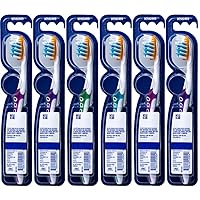 Oral-B Pro-Flex Toothbrush, Expert Clean, Soft (Colors Very) - Pack of 6