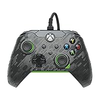PDP Wired Controller: Neon Carbon - Xbox Series X|S, Xbox One, Xbox, Windows 10/11