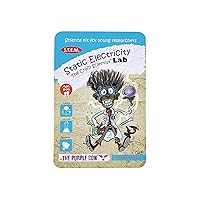 The Purple Cow Crazy Scientist Static Electricity - Science Kits for Young Researchers. for Learning & Education - STEM Educational Games for Kids, Boys & Girls, with Instructions