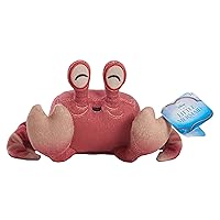 Just Play Disney The Little Mermaid Sebastian Small Plush Stuffed Animal, Crab, Officially Licensed Kids Toys for Ages 3 Up, Basket Stuffers and Small Gifts