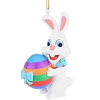 Tree Buddees Easter Bunny Gifting an Easter Egg Ornament Decoration